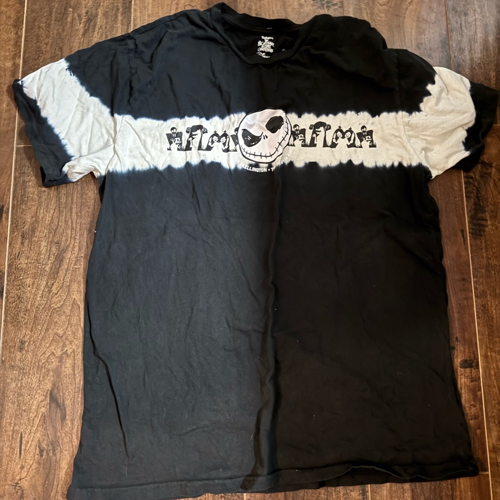 Disney Black and White Short Sleeve Tee